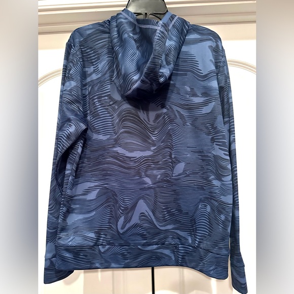 Adidas Blue Hoodie w/Pockets Youth size 18/20 - Picture 3 of 7